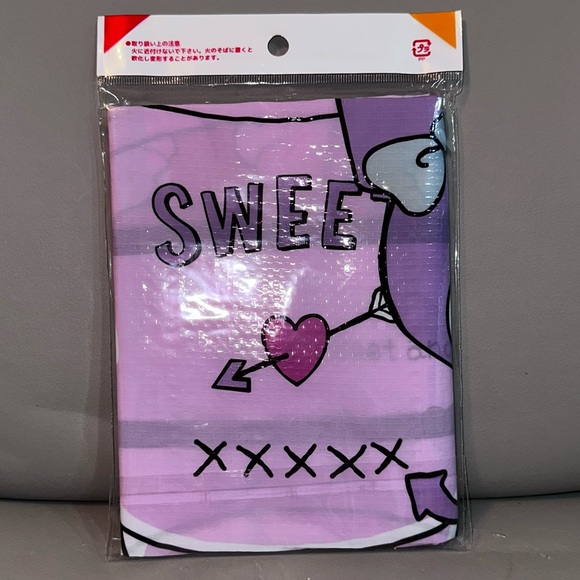 Sanrio Kuromi Milkshake Love Picnic Sheet Leisure Sheet - Picture 3 of 7